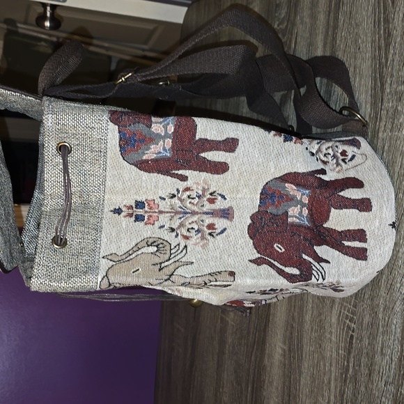 Embroidery Elephant Backpack - Picture 8 of 8